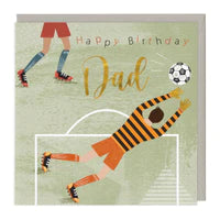 Football Dad Birthday Card Sajaroo Gifts