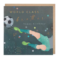 World Class Brother Birthday Card Sajaroo Gifts