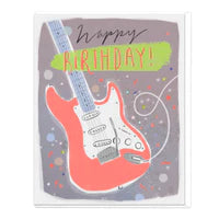 Electric Guitar Birthday Card Sajaroo Gifts