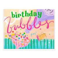 Birthday Bubbles Birthday Card Sajaroo Gifts