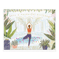 Yoga Birthday Card Sajaroo Gifts