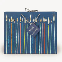 Blue Candles Luxury Gift Bag Sajaroo Gifts