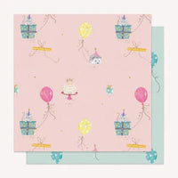 Balloons & Hedgehogs Wrapping Paper Sajaroo Gifts