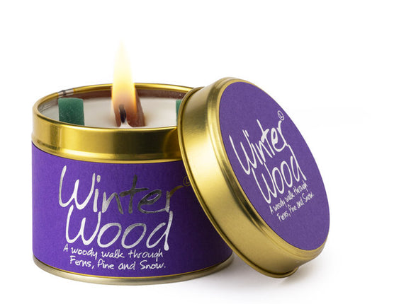 Winter Wood Scented Candle Sajaroo Gifts