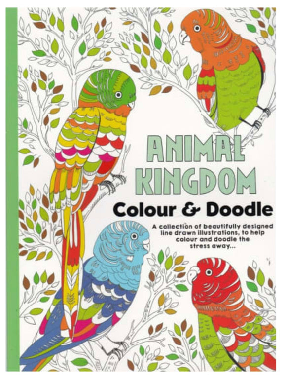 Animal Kingdom Colour and Doodle Sajaroo Gifts