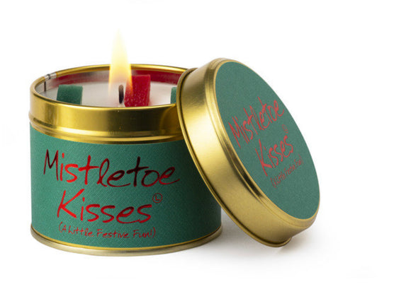Lily-Flame Mistletoe Kisses Scented Candle Sajaroo Gifts