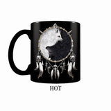 WOLF CHI - Heat Change Ceramic Coffee Mug - Gift Boxed Spiral