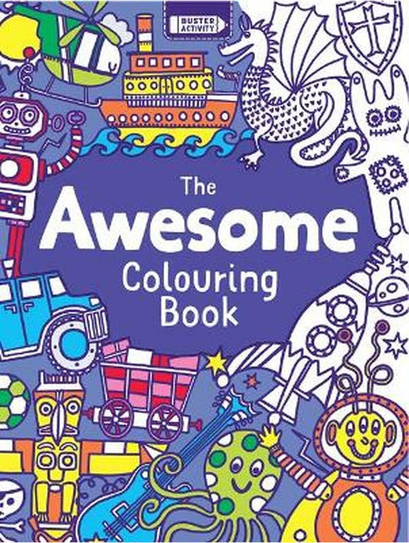 The Awesome Colouring Book 5+ Sajaroo Gifts