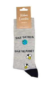 Unisex Save The Bees, Save The Planet Socks Sajaroo Gifts