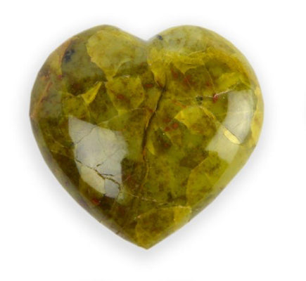 Green Opal Mineral Heart Sajaroo Gifts