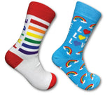 Unisex Rainbow Pride Socks Gift Set Sajaroo Gifts