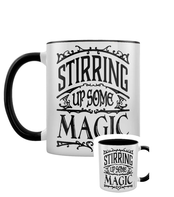 Stirring Up Some Magic Black Inner 2-Tone Mug Sajaroo Gifts