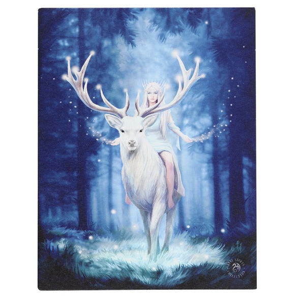 FANTASY FOREST CANVAS PLAQUE BY ANNE STOKES Sajaroo Gifts