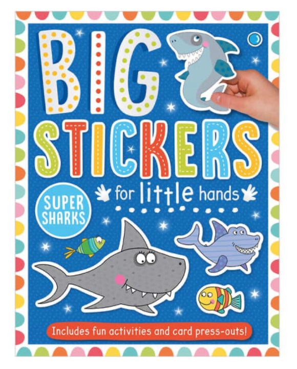 Big Stickers Super Sharks 3+ Sajaroo Gifts