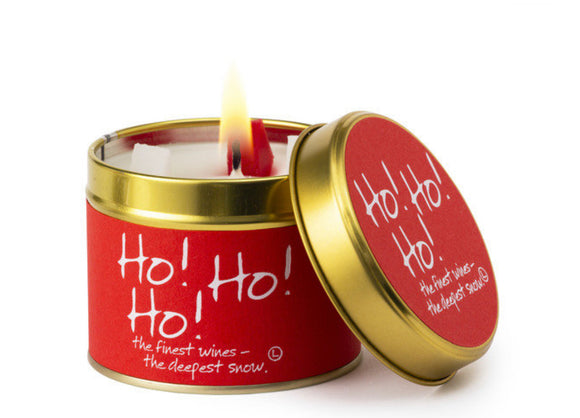 Lily-Flame Ho! Ho! Ho! Scented Candle Sajaroo Gifts