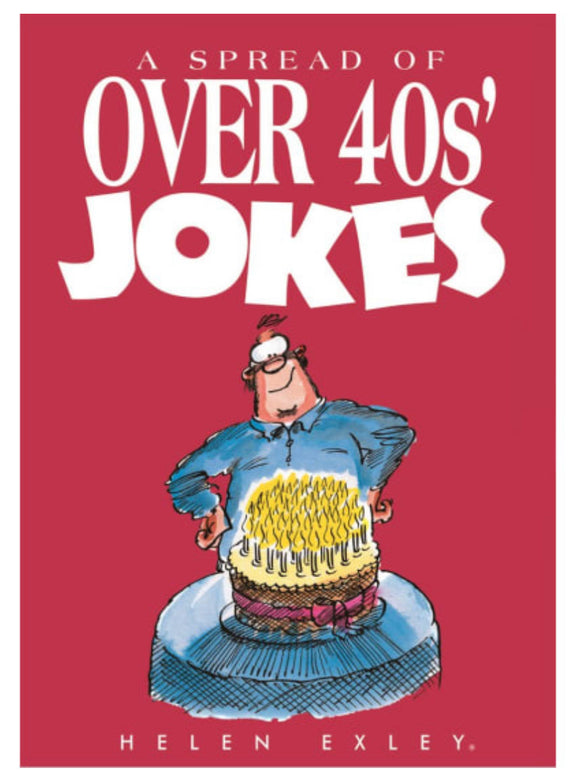 Spread of Over 40s Jokes Sajaroo Gifts