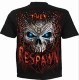 SPIRAL RESPAWN - T-Shirt Black Sajaroo Gifts