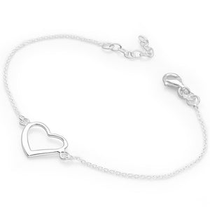 Dainty Heart Bracelet Sajaroo Gifts