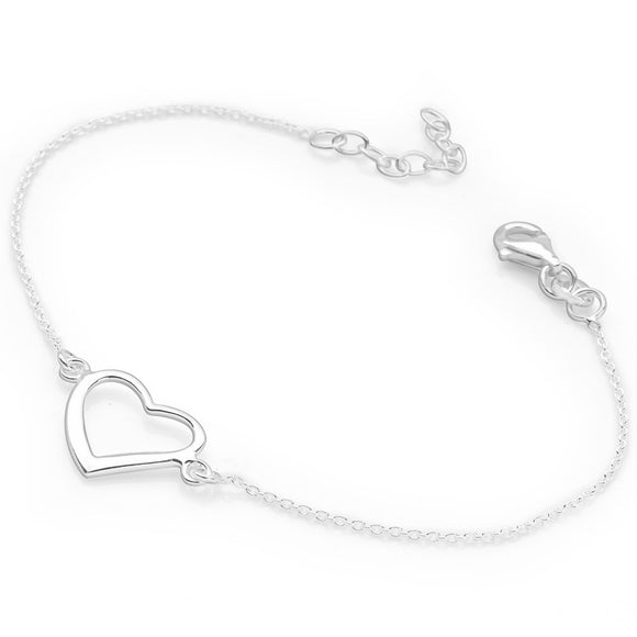 Dainty Heart Bracelet Sajaroo Gifts