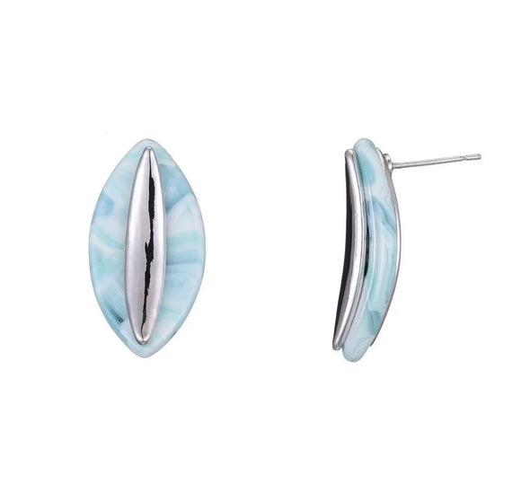 Sky Blue Furukawa stud earrings Sajaroo Gifts