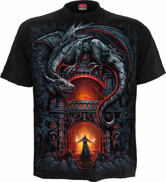 DRAGON'S LAIR - T-Shirt Black Sajaroo Gifts