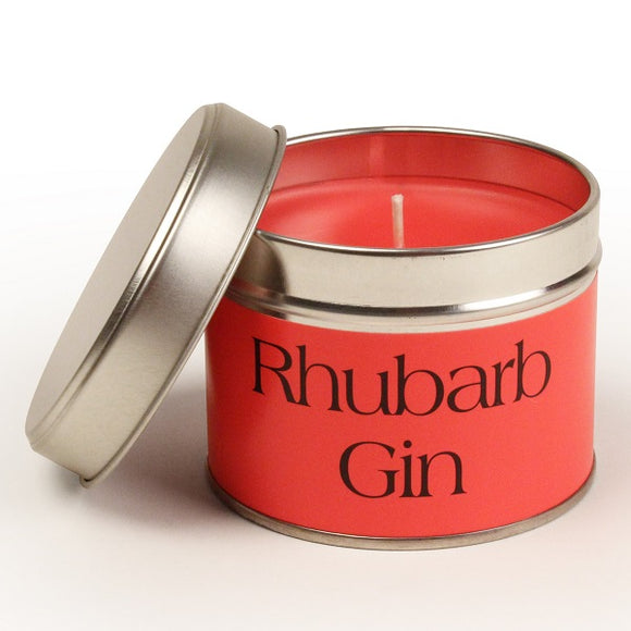 Pintail Rhubarb Gin Coordinate Candle Sajaroo Gifts