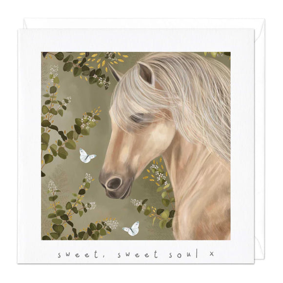 Sweet Soul Horse Birthday Card Sajaroo Gifts