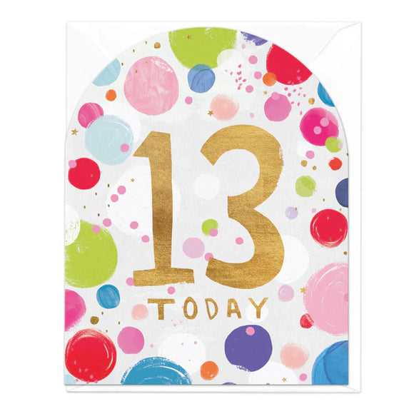 13 Today Birthday Card Sajaroo Gifts