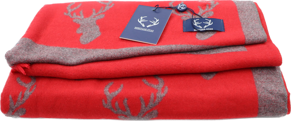 Supersoft Stag Scarves (with Tassels) Sajaroo Gifts