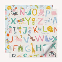 Childrens Alphabet Wrapping Paper Sajaroo Gifts