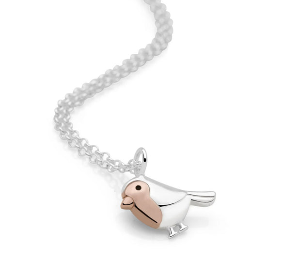 Sterling Silver Winter Robin Chain Sajaroo Gifts